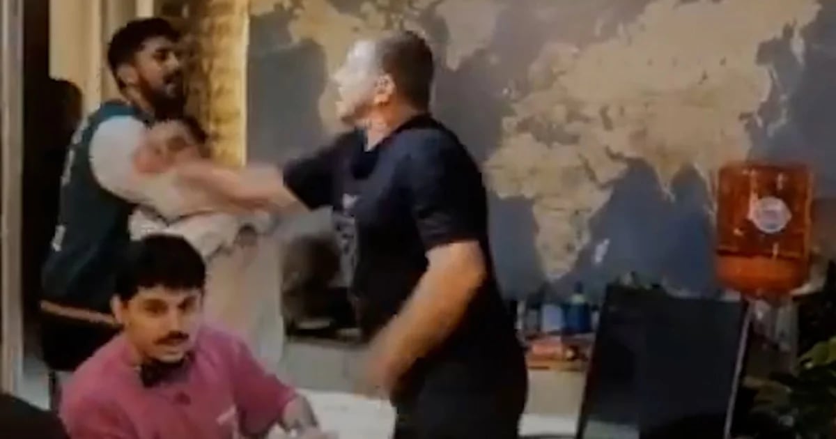 El Turco García compartió un video con imágenes de la noche de su escandalosa pelea con Ricardo Chao