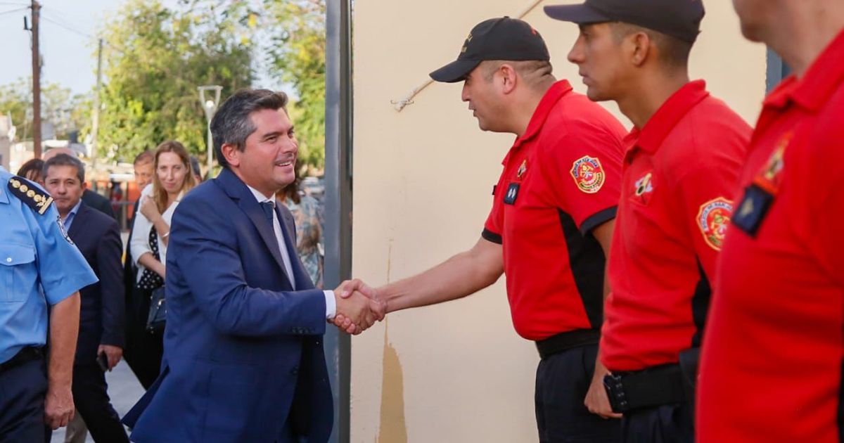 Orrego, en la  celebración de los 100 años de Bomberos: “El trabajo que realizan es invaluable para toda la sociedad”