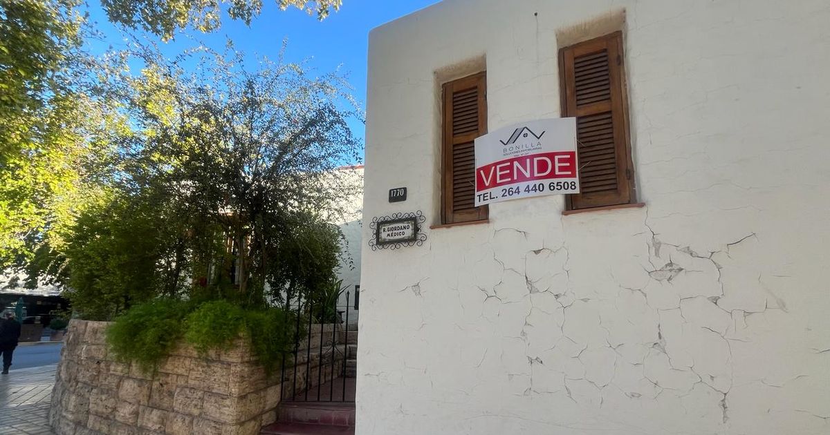 Ponen en venta la casa de una familia de médicos que se instaló en San Juan hace casi 100 años