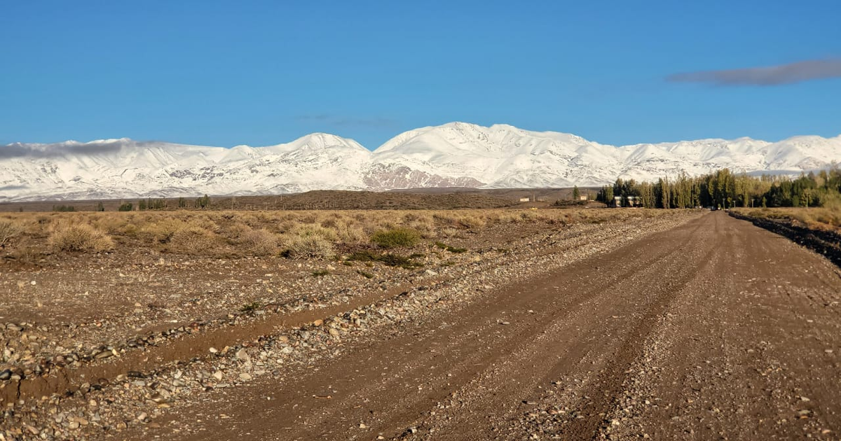 Pinceladas blancas: las impactantes imágenes de la Cordillera iglesiana nevada