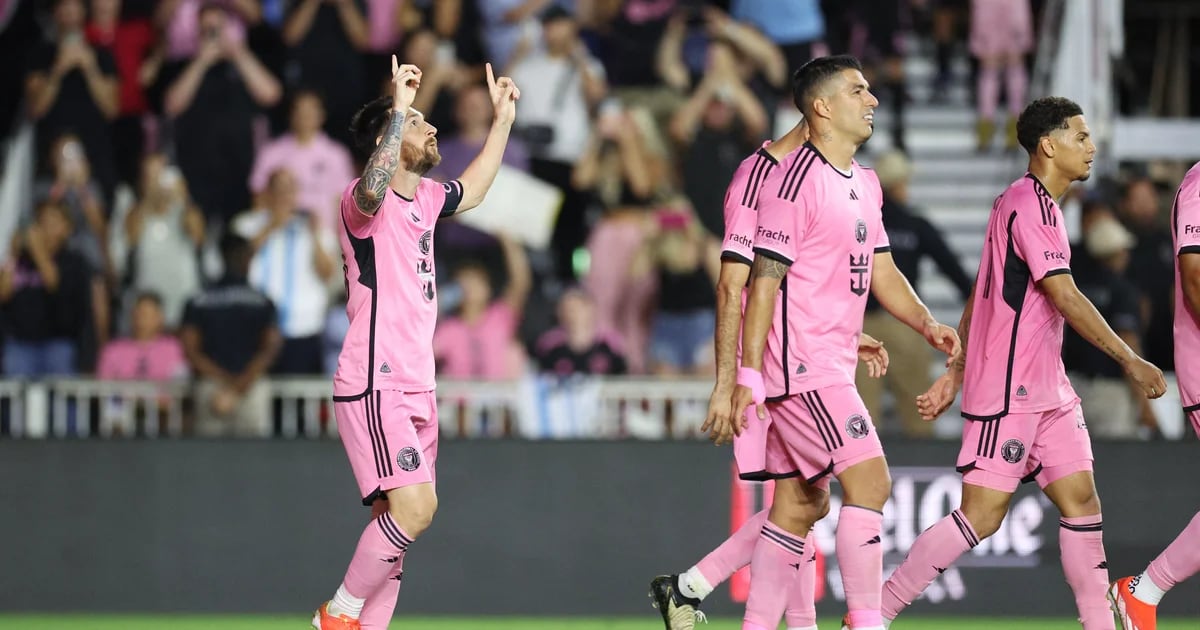 Con una actuación determinante de Messi, Inter Miami venció 3-1 a Nashville y es el líder de la Conferencia Este en la MLS