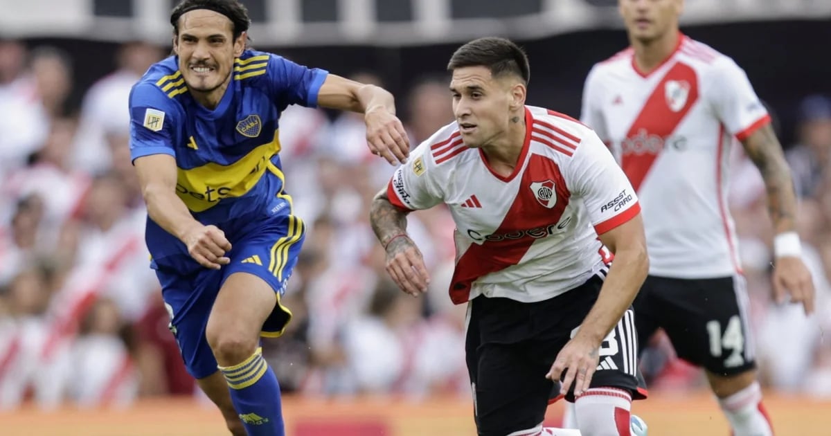 Las probables formaciones de Boca Juniors y River Plate para el Superclásico por la Copa de la Liga