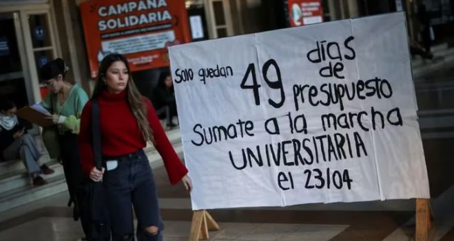 El Gobierno salió a cuestionar la marcha universitaria prevista para este martes