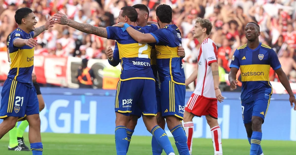 Boca le ganó 3-2 a River en Córdoba y avanzó a las semifinales de la Copa de la Liga
