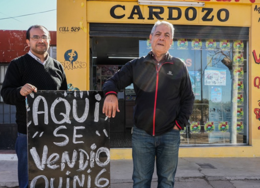 Quién es Roberto, el sanjuanino que lleva 40 años de agenciero y vendió el Quini 6 de $250 millones
