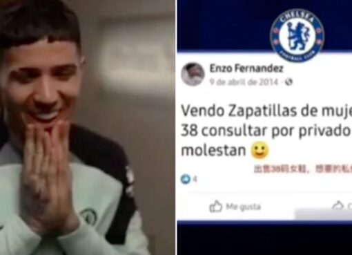“Qué vergüenza”: la sorpresa de Enzo Fernández en la TV de China cuando le mostraron posteos de Facebook en su adolescencia