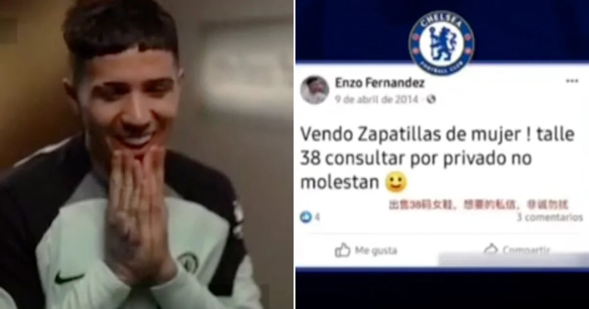 “Qué vergüenza”: la sorpresa de Enzo Fernández en la TV de China cuando le mostraron posteos de Facebook en su adolescencia