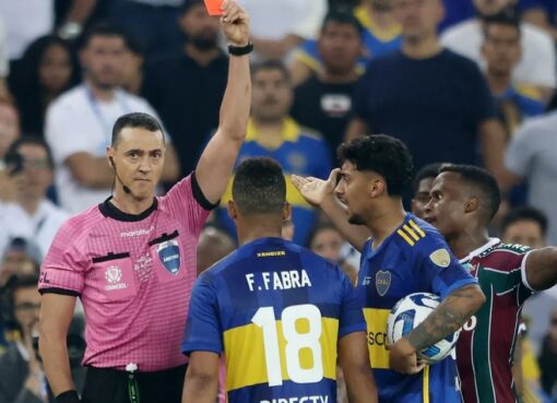 Atento Boca Juniors: la Conmebol confirmó la sanción a Frank Fabra por su expulsión en la final de la Copa Libertadores