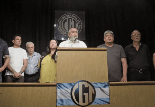 La CGT confirmó una gran movilización para el 1° de mayo y no descarta un paro antes