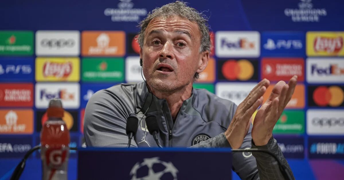 La lección de Luis Enrique ante una pregunta que lo incomodó antes de la semifinal de la Champions League entre PSG y Borussia Dortmund