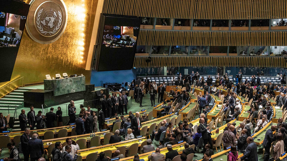 Con EEUU e Israel: Argentina votó en contra del ingreso de Palestina a la ONU | El lado del mundo que elige Javier Milei