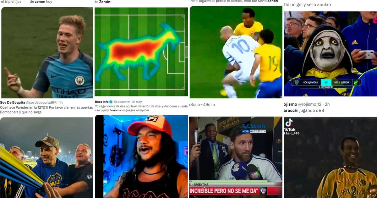 Los mejores memes de la goleada de Boca a Nacional Potosí por la Sudamericana: el partidazo de Zenón y la visita de Paredes, los focos