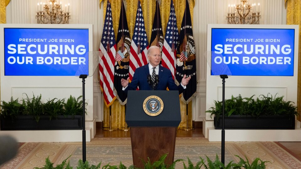 Estados Unidos: Biden ordenó restringir el ingreso de migrantes a cinco meses de las elecciones | El presidente nortemericano prometió recuperar el control de la frontera