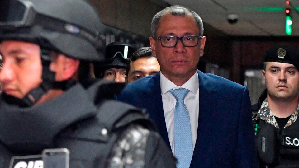 Ecuador: revocaron el fallo que declaraba ilegal la captura de Jorge Glas | Para el tribunal de apelaciones la invasión de la embajada mexicana no fue arbitraria 