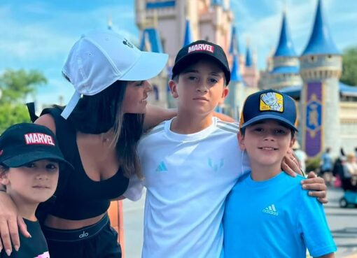 El álbum de fotos de las vacaciones de Antonela Roccuzzo y sus hijos en Disney mientras Messi se prepara para la Copa América