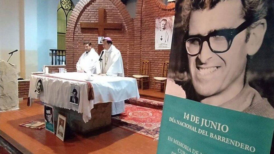 Misa en memoria al cura barrendero detenido desaparecido  | Homenaje a Mauricio Silva