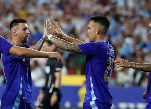 Con Messi como figura, Argentina goleó 4-1 a Guatemala en el último amistoso antes de la Copa América