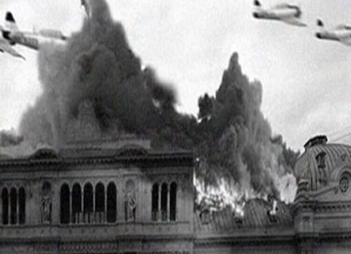 Flores virtuales en memoria del Bombardeo de 1955 | Convocatoria de organismos de Derechos Humanos, a 68 años del ataque