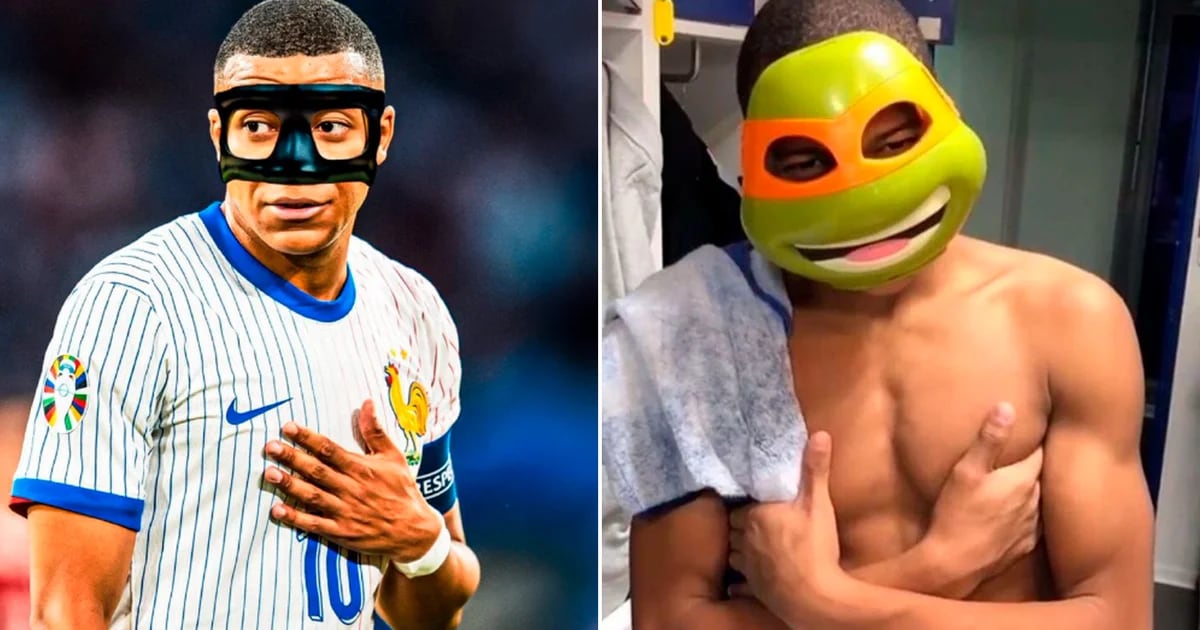 El posteo de Mbappé tras su lesión en la nariz que hizo furor: los mejores consejos de los fanáticos