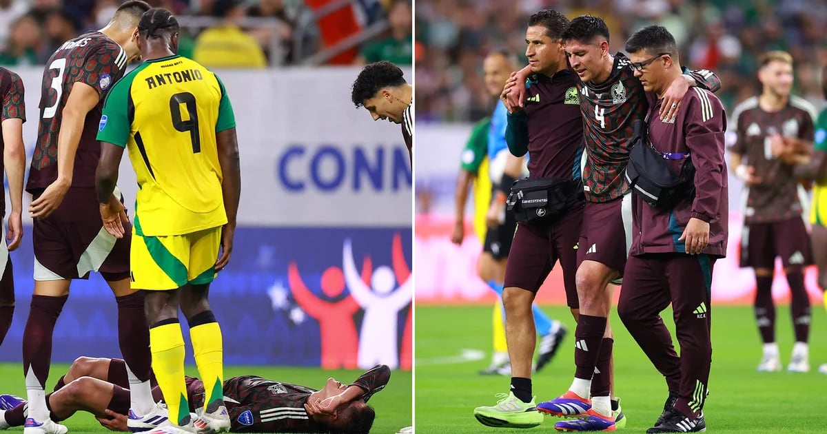 El llanto de la figura de México tras sufrir una dura lesión en su debut en la Copa América