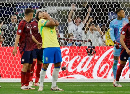 Sorpresa: Brasil empató 0-0 con Costa Rica en su debut en la Copa América