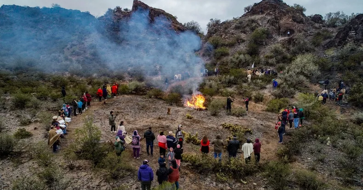 La Comunidad Huarpe y una nueva celebración para el retorno de sus ancestros a tierra sagrada