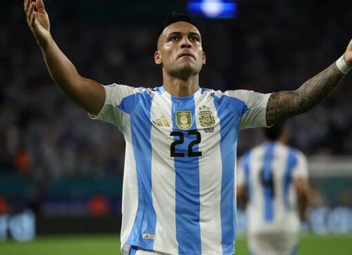 16 pases en 54 segundos y una definición magistral: el golazo con el que Lautaro Martínez abrió el marcador en Argentina-Perú