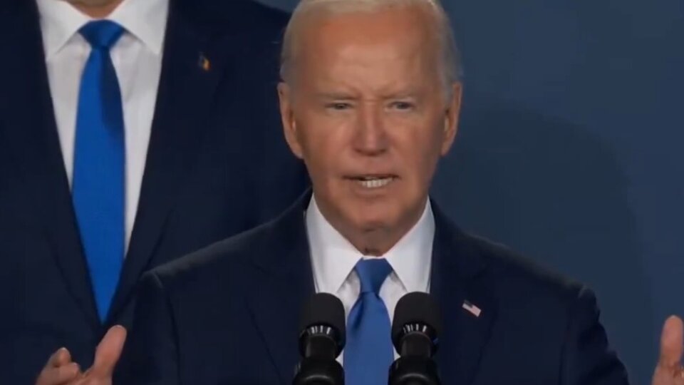 Tras el papelón en el debate, ahora Biden presentó a Putin como “el presidente de Ucrania” | Con tantos traspiés, Trump ya se prueba la banda presidencial