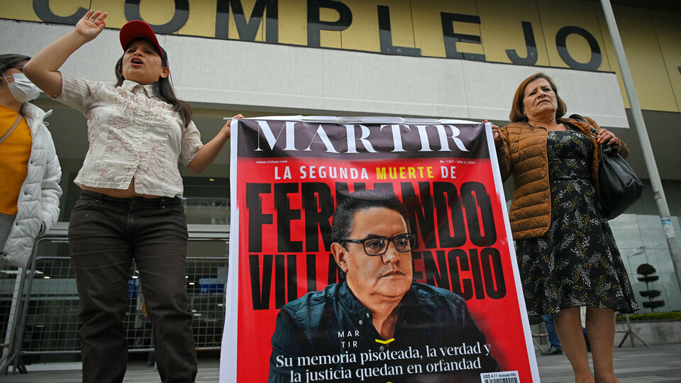 Ecuador: condenaron dos a pandilleros por el asesinato de Villavicencio  | Los principales acusados recibieron penas de 34 años y 8 meses de prisión