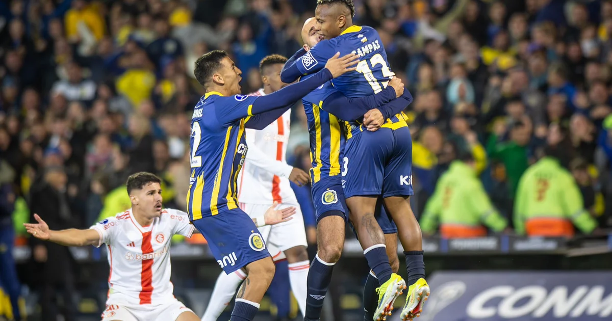 Rosario Central venció 1-0 a Inter de Porto Alegre en el cruce de ida del Playoff de la Copa Sudamericana