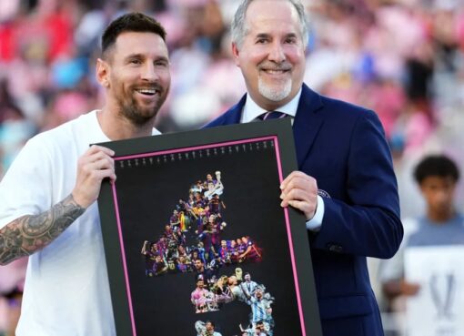 Las perlitas del homenaje a Messi en Inter Miami: el recuerdo por la Copa América, el regalo que se llevó y un video especial por sus 45 títulos