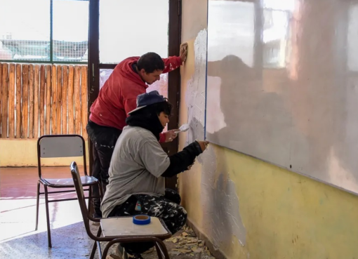 Alumnos de 30 escuelas sanjuaninas volverán a clases con las paredes como nuevas