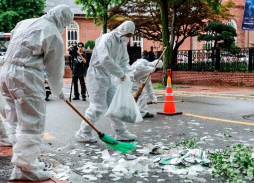 ¿Las guerras se ganan con limpieza? | Corea del Norte envía globos con basura a su vecino del Sur