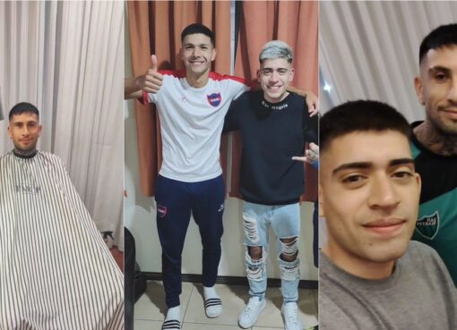 La inspiradora historia de Braian Moreno, el albardonero que corta el pelo a futbolistas profesionales