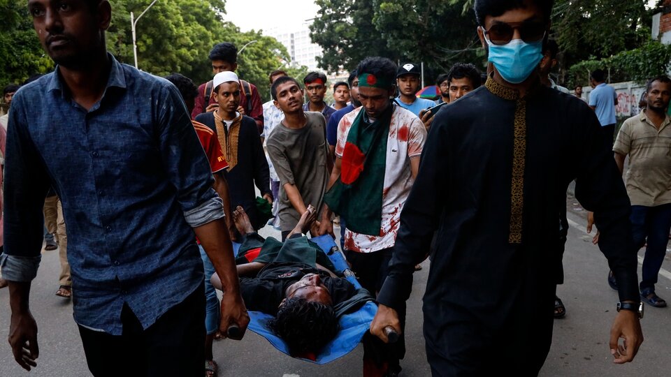 Bangladesh: al menos 93 muertos en protestas contra el gobierno | Se impuso un toque de queda en todas las ciudades del país