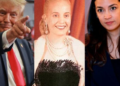 Trump comparó a una de sus más furiosas adversarias políticas con Eva Perón | Por qué vinculó a Alexandria Ocasio-Cortez con Evita