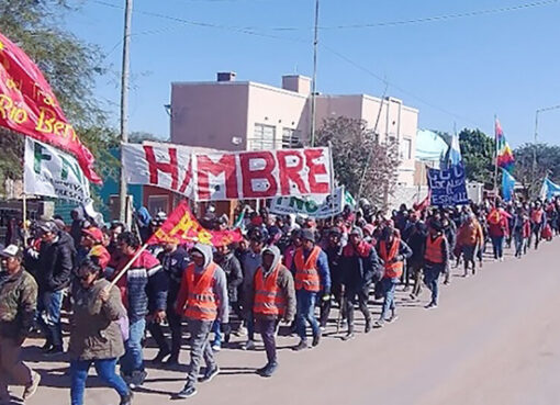 El hambre en el Impenetrable, marcha y acampe de las comunidades | Reclamo de alimentos a la provincia y a Nación