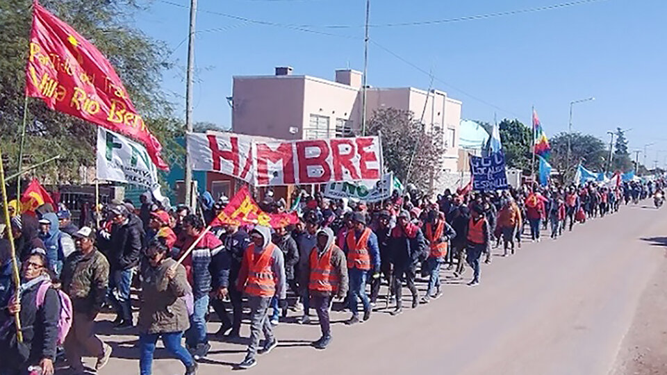 El hambre en el Impenetrable, marcha y acampe de las comunidades | Reclamo de alimentos a la provincia y a Nación