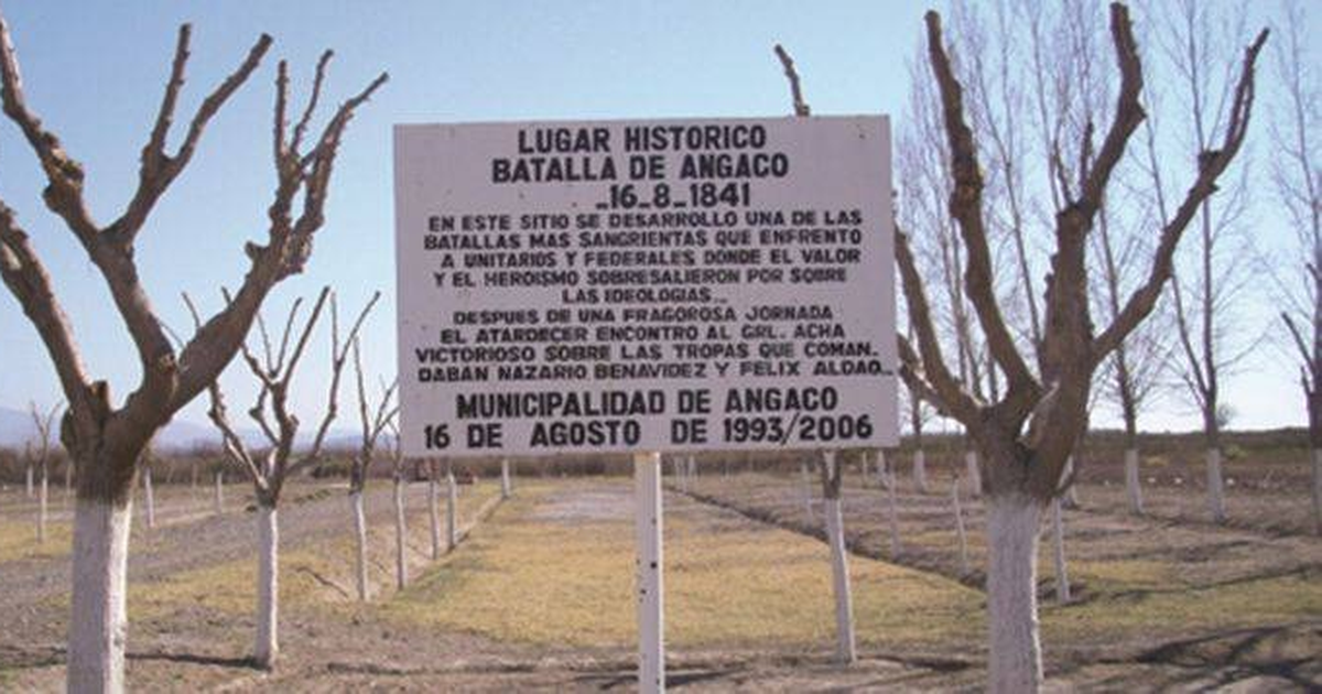 A 183 años, cómo fue la batalla más sangrienta de la guerra civil argentina, ocurrida en San Juan