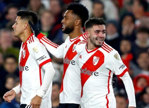 Con goles de Borja y Simón, River Plate superó 2-1 a Talleres y avanzó a los cuartos de final de la Copa Libertadores