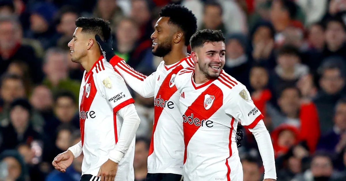 Con goles de Borja y Simón, River Plate superó 2-1 a Talleres y avanzó a los cuartos de final de la Copa Libertadores