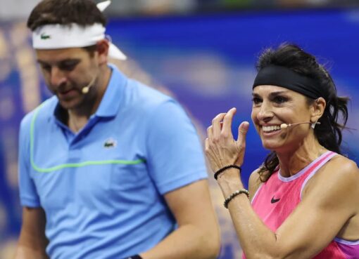 Gabriela Sabatini y Juan Martín Del Potro vencieron en una emotiva  exhibición en la previa del US Open: sus mejores jugadas