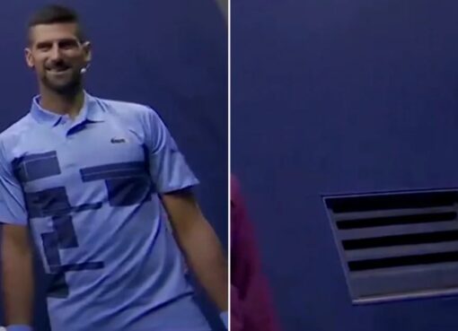 Furor en las redes por el video en el que Novak Djokovic desaparece: “Es un mago”