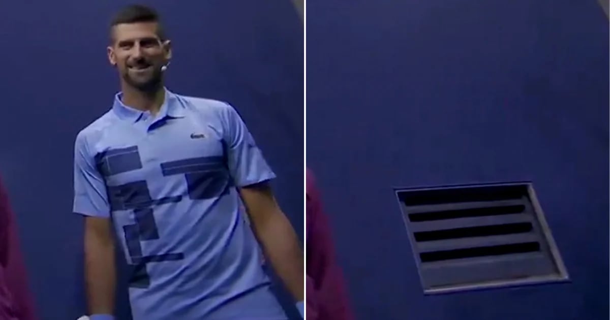 Furor en las redes por el video en el que Novak Djokovic desaparece: “Es un mago”