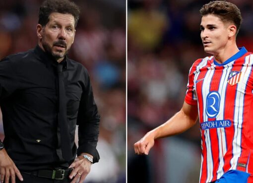 El Cholo Simeone explicó por qué sacó a Julián Álvarez en el entretiempo: su ironía frente a una pregunta que lo incomodó