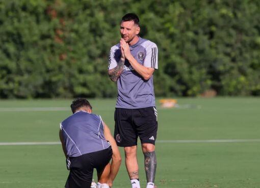 Lionel Messi entrenó con Inter Miami, pero quedó descartado para el partido del sábado ante Chicago Fire