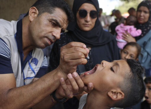 Más de 160 mil niños fueron vacunados contra la polio en Gaza en dos días | La cifra supera lo esperado por la Organización Mundial de la Salud