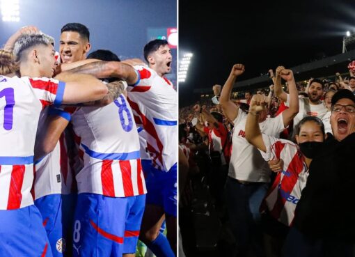 Del golazo de “tres dedos” de Diego Gómez a los 13 pases en 32 segundos que provocaron el “ole”: la fiesta de Paraguay ante Brasil