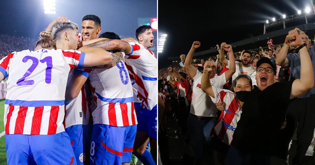 Del golazo de “tres dedos” de Diego Gómez a los 13 pases en 32 segundos que provocaron el “ole”: la fiesta de Paraguay ante Brasil