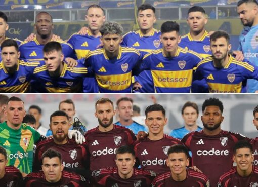 Las probables formaciones de Boca Juniors y River Plate en el Superclásico que se jugará en la Bombonera